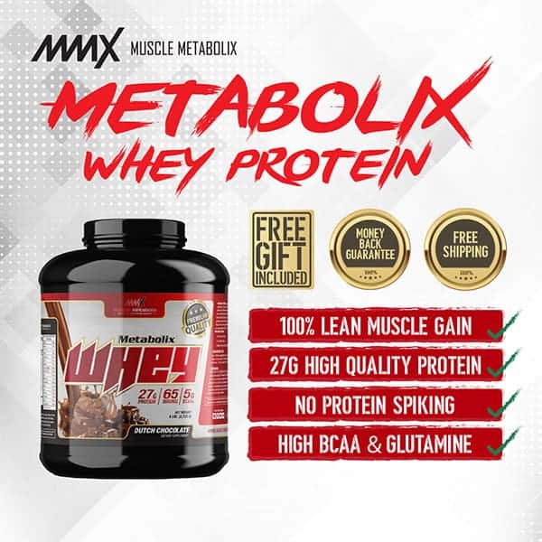  METABOLIX WHEY PROTEIN 6LBS